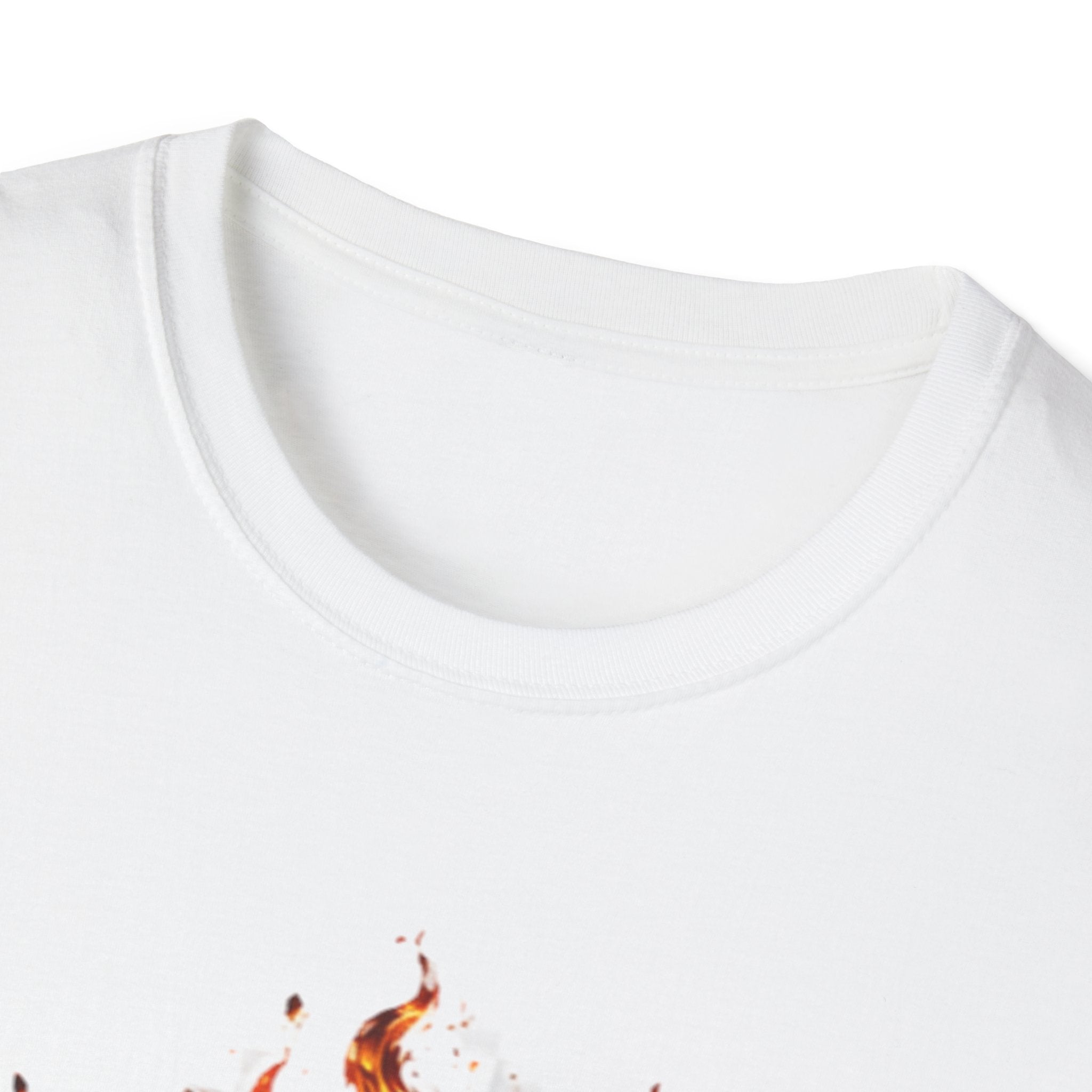Birthday Flames T‑Shirt — "Happy Birthday" Fiery Graphic Tee
