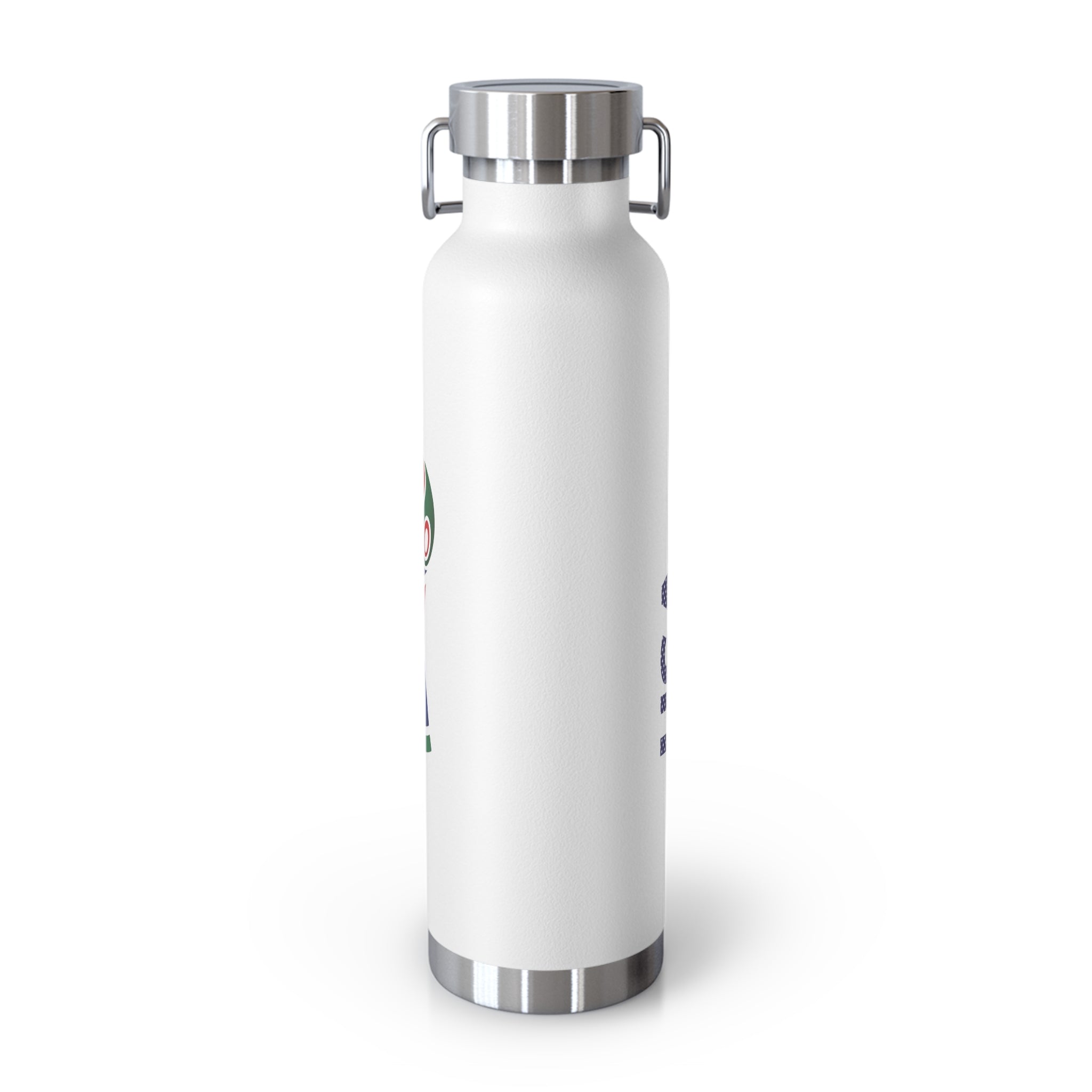 22oz Vacuum Bottle with American Flag Eagle — USA Patriotic Insulated Water Bottle