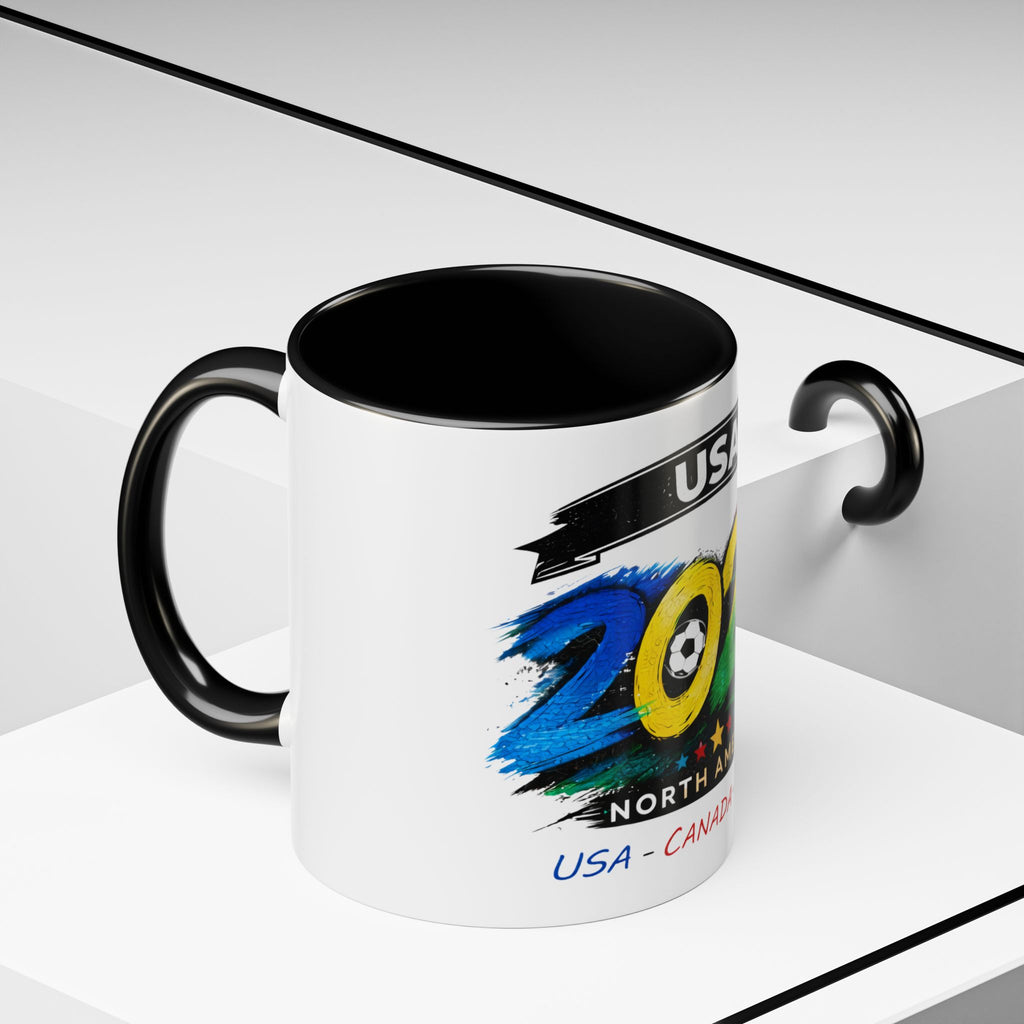2026 North America Soccer Mug — USA Canada Mexico  Coffee Cup