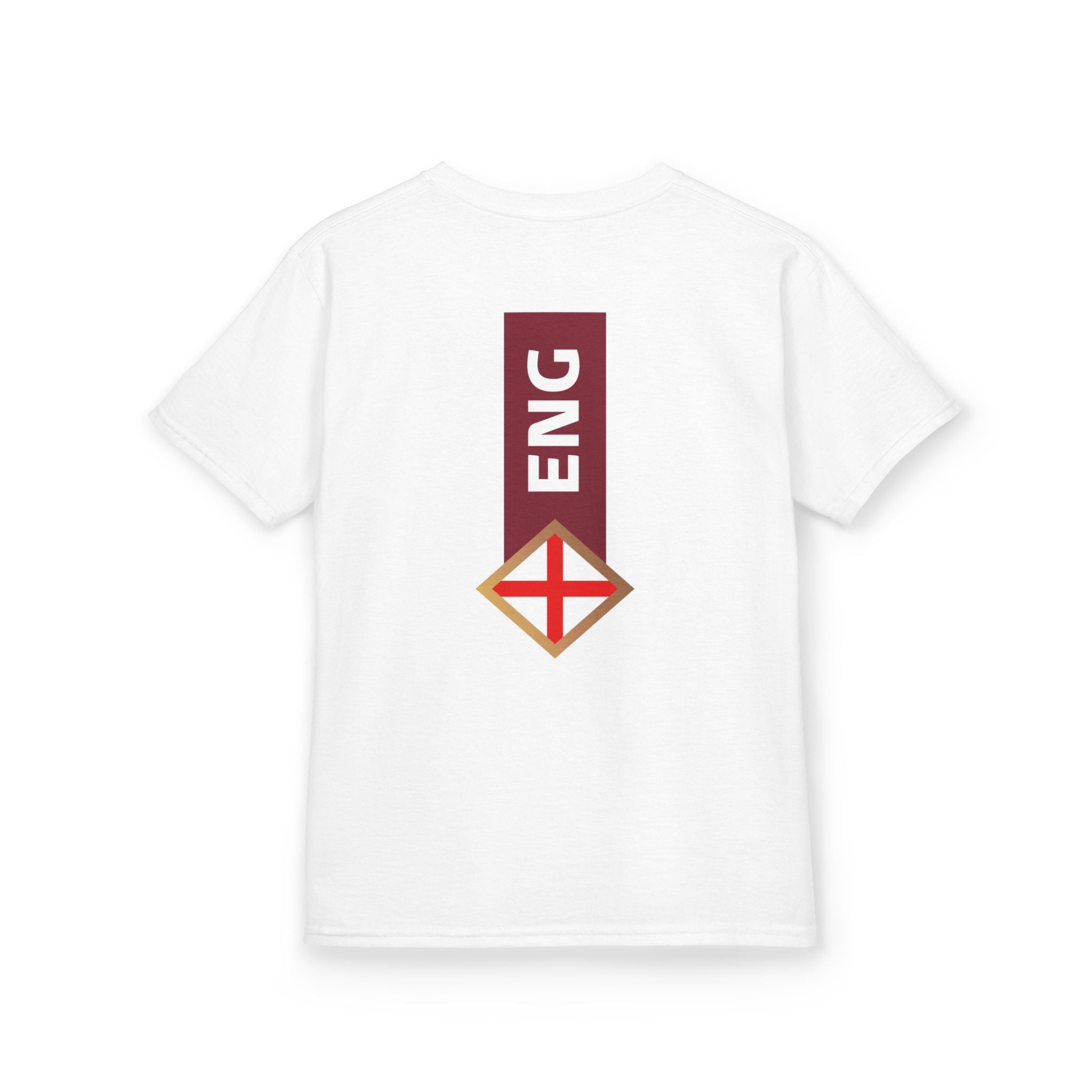 England Flag Kids T‑Shirt — St. George’s Cross Football Fan Tee