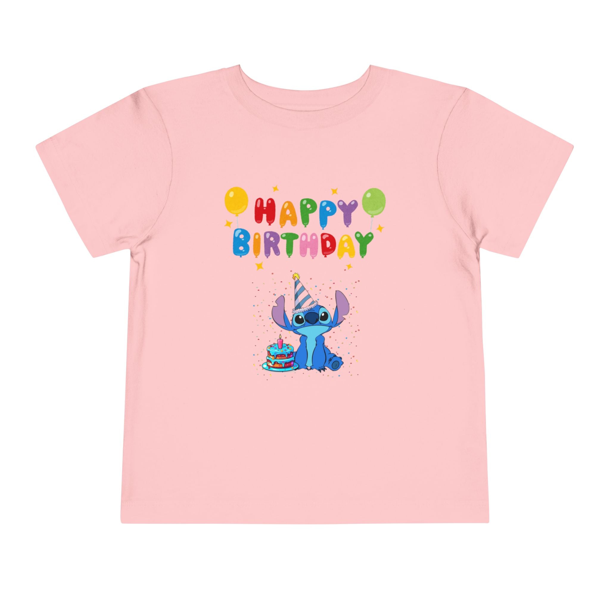 Stiche birthday Toddler Short Sleeve Tee