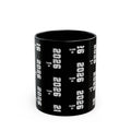 Class of 2026 Black Graduation Mug – 11oz & 15oz Ceramic