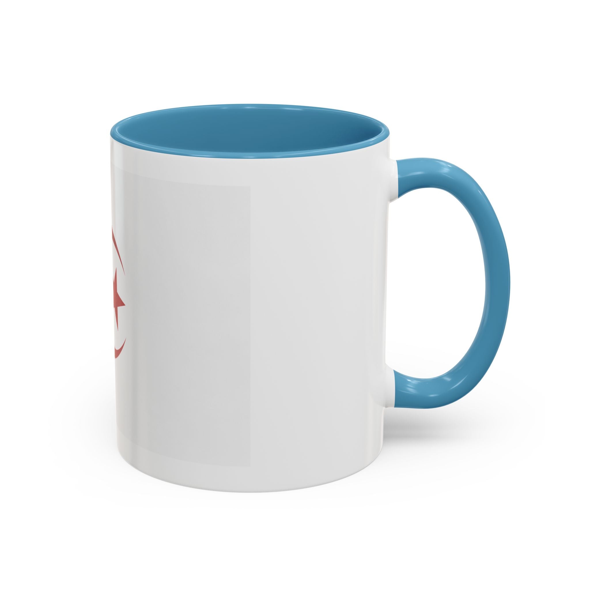 Algeria Flag Accent Coffee Mug (11/15oz) — Crescent & Star National Pride Tea Cup
