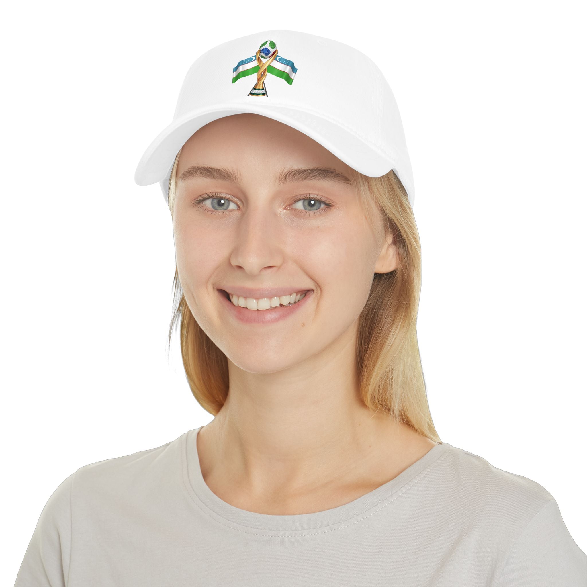 Uzbekistan Low Profile Baseball Cap