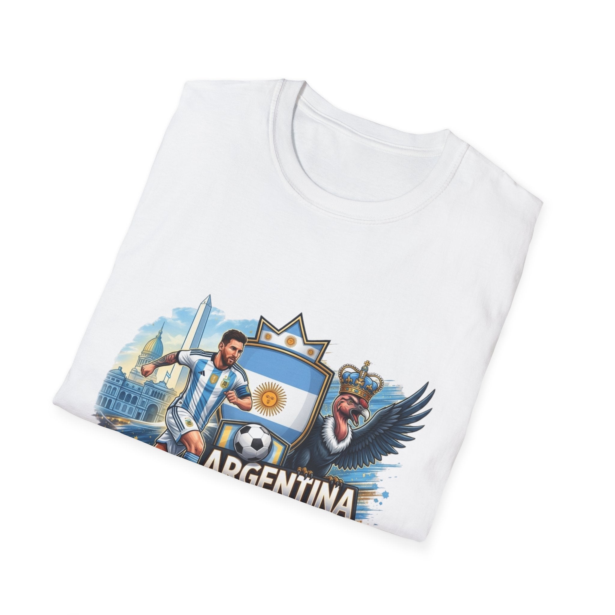 Argentina 2026 Soccer Fan T-Shirt – National Team Football Jersey Tee