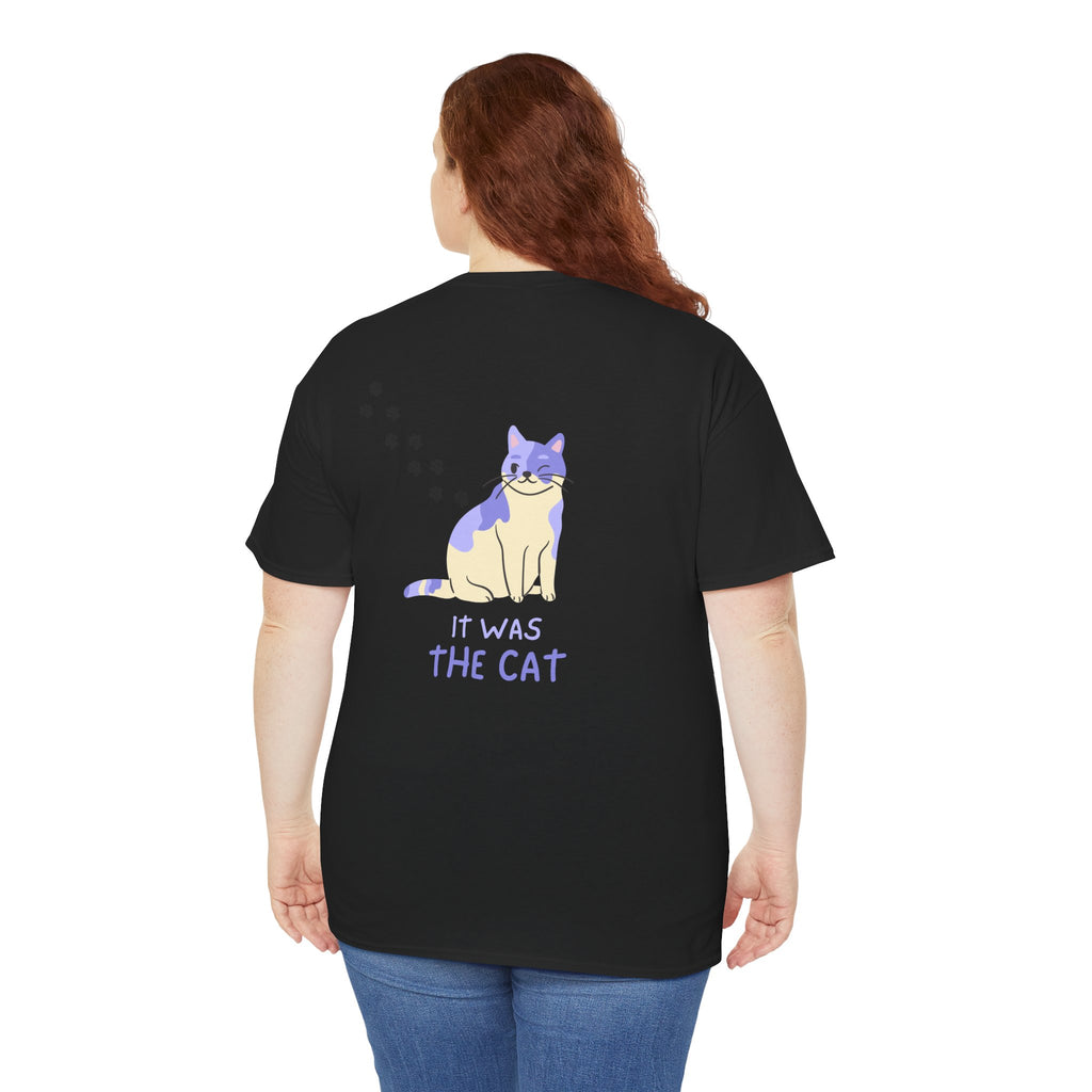 Cat Paw Tee — "It Wasn't Me" Funny Cat T‑Shirt