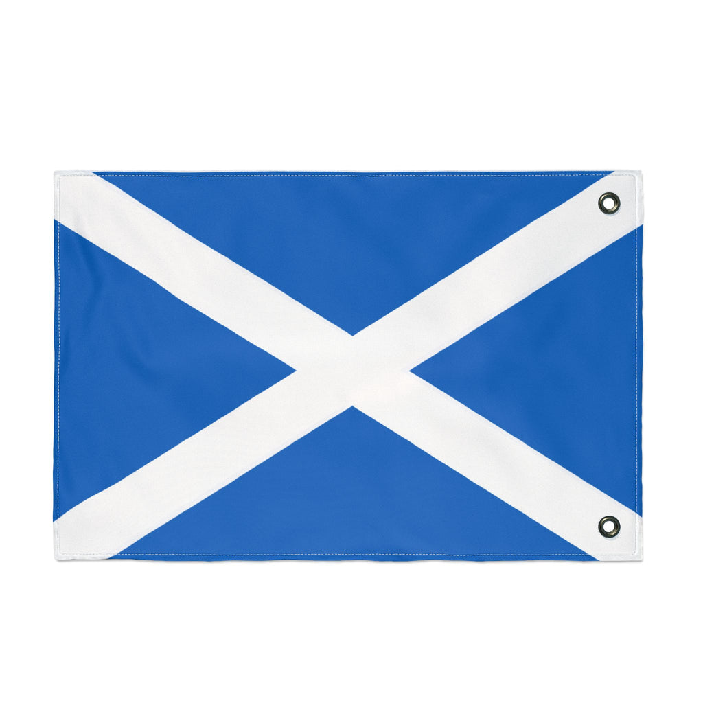 Scottish Saltire Flag — Double-Sided Outdoor Garden Banner