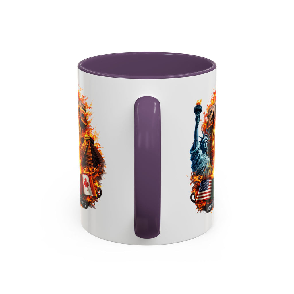 2026 North America Championship Coffee Mug — Trophy & Flags Accent Mug