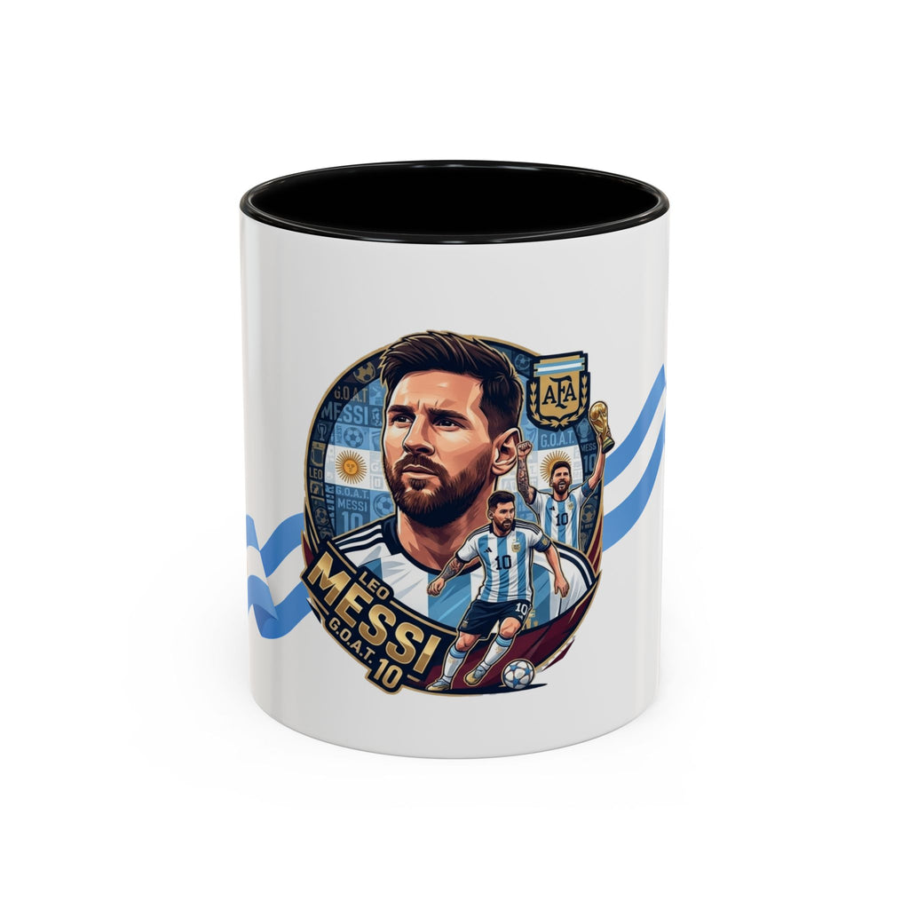 Argentina Soccer Player Coffee Mug – National Flag Accent