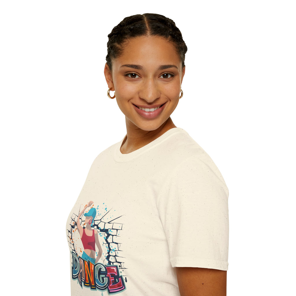 Dance Graffiti T-Shirt — Urban Street Dancer Graphic Tee