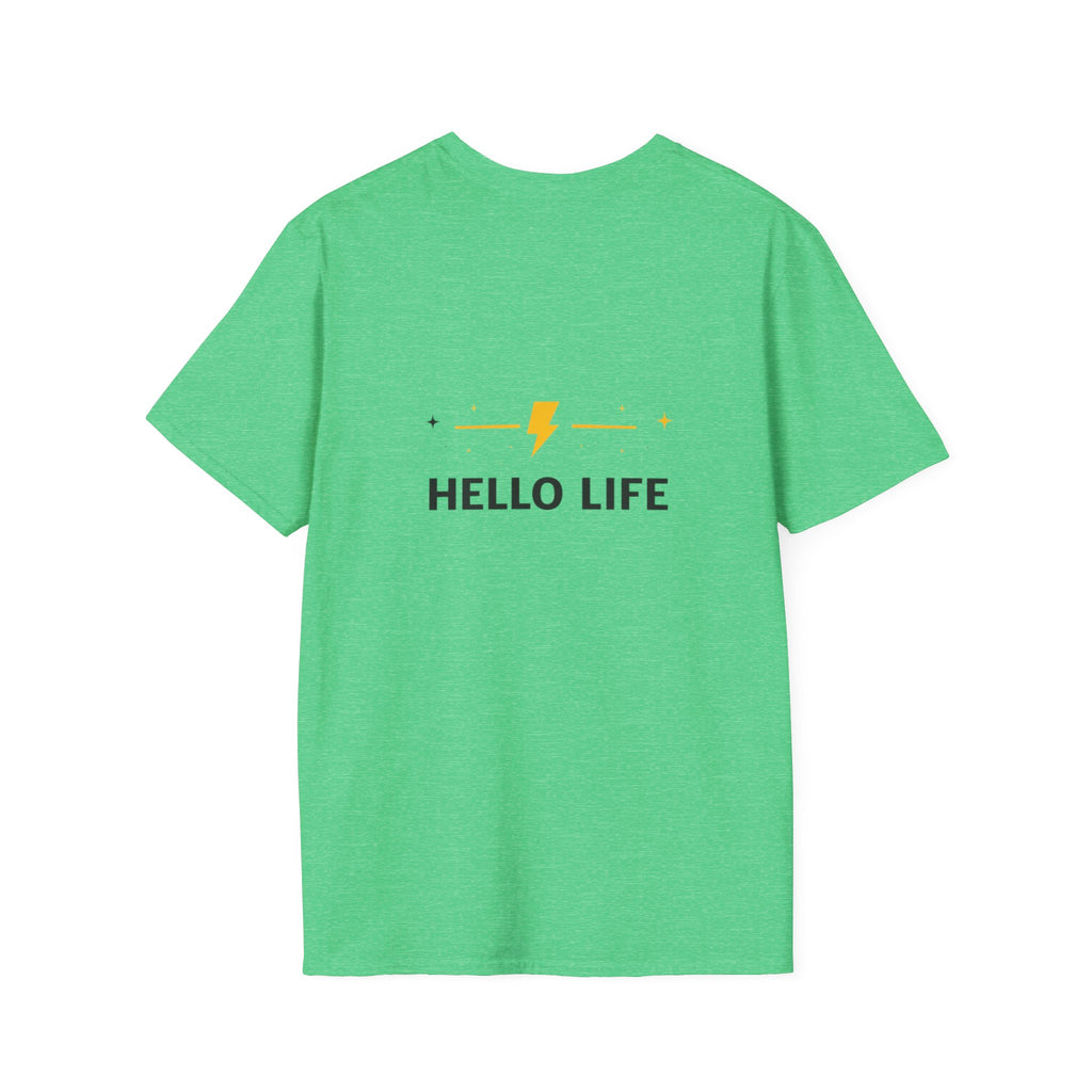 Graduation T-Shirt — "Moving On: Goodbye School, Hello Life" Celebration Tee