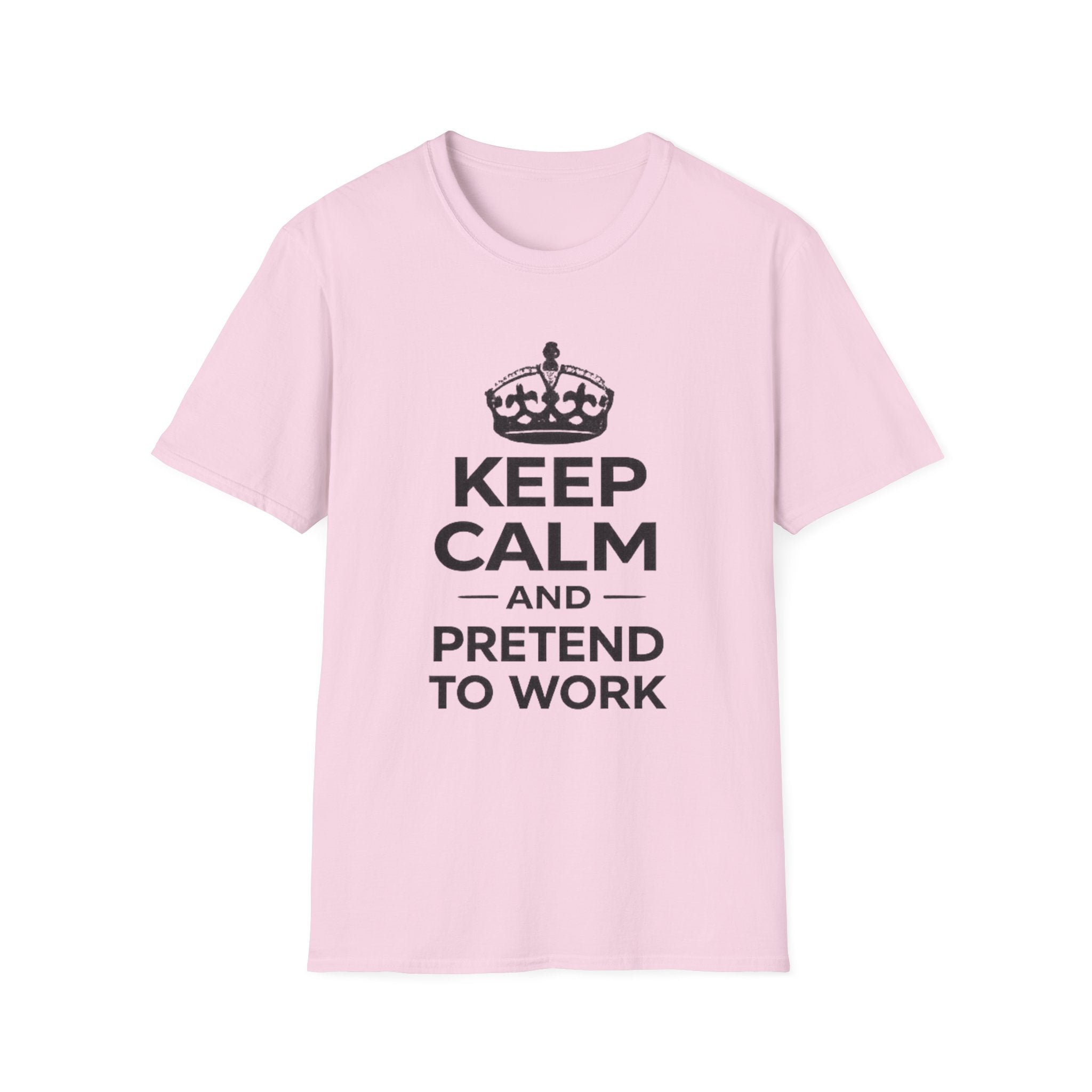 Keep Calm and Pretend to Work T-Shirt