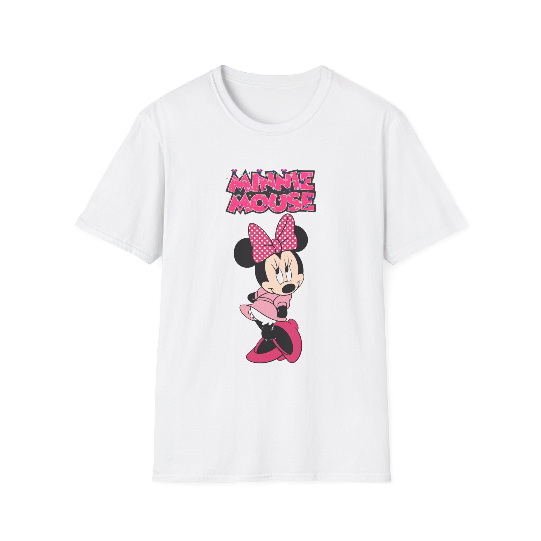Minnie Mouse Pink Retro Graphic T-Shirt