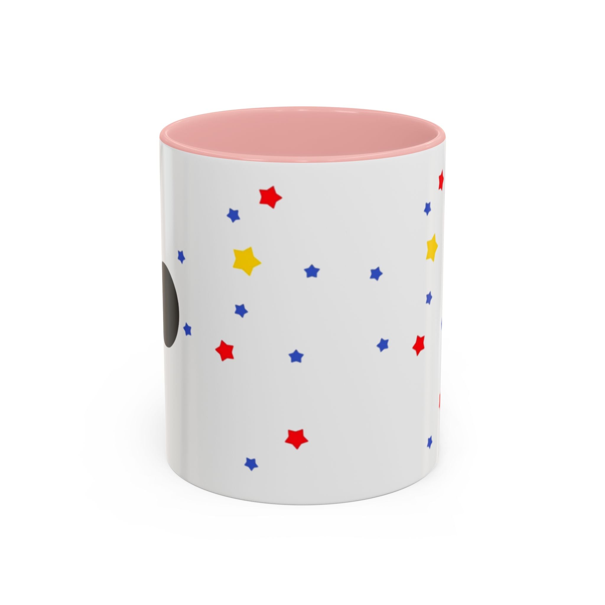Mickey Mouse Accent Coffee Mug – Stars Pattern (11 oz)