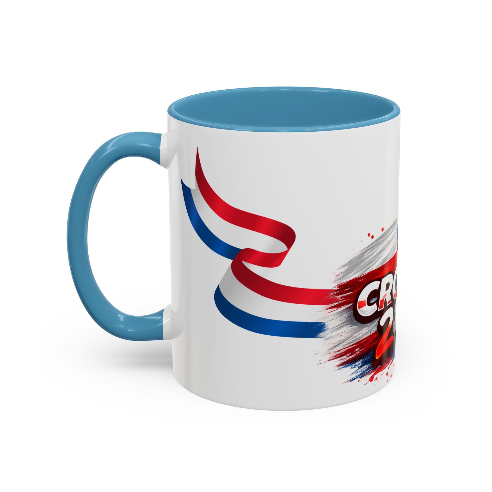 Croatia 2026 Soccer Mug – Croatia Flag Football Fan Coffee Cup (11/15oz)
