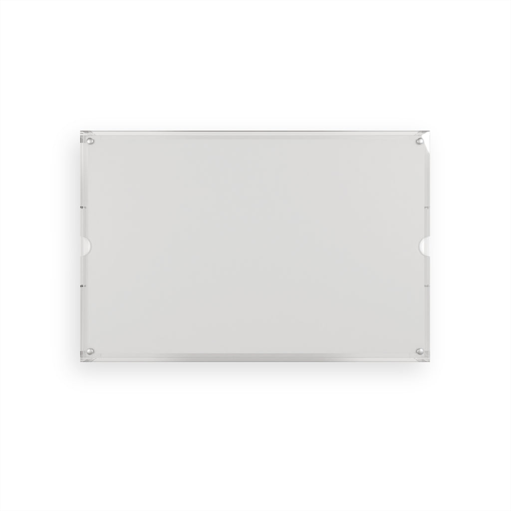Iraqi Nights Acrylic Serving Tray — Exotic Middle Eastern Portrait Decor