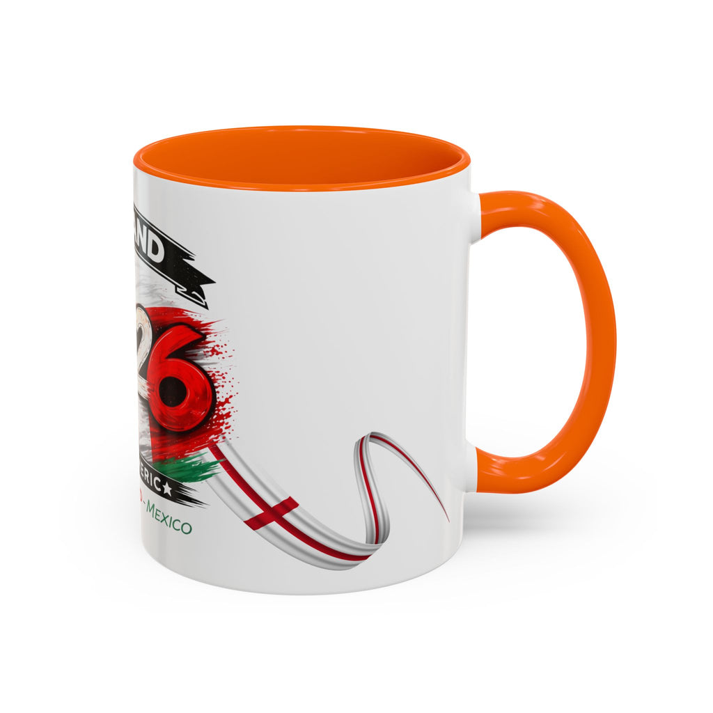 England 2026 Soccer  Cup Mug – North America (USA • England • Mexico)