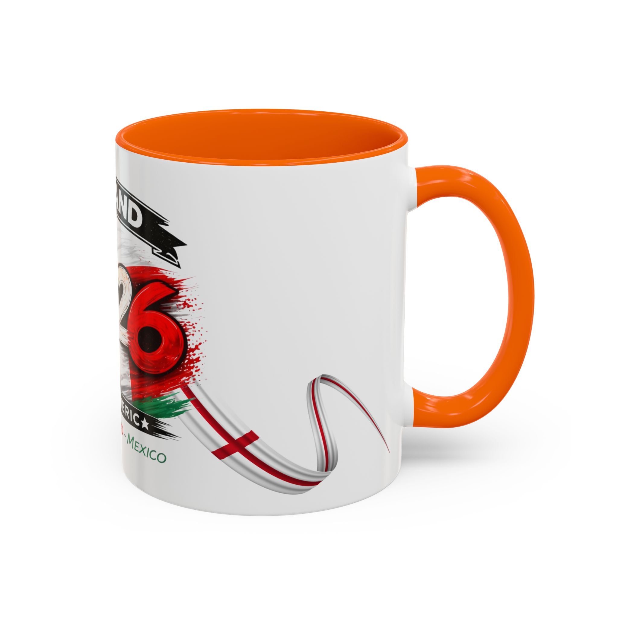 England 2026 Soccer  Cup Mug – North America (USA • England • Mexico)