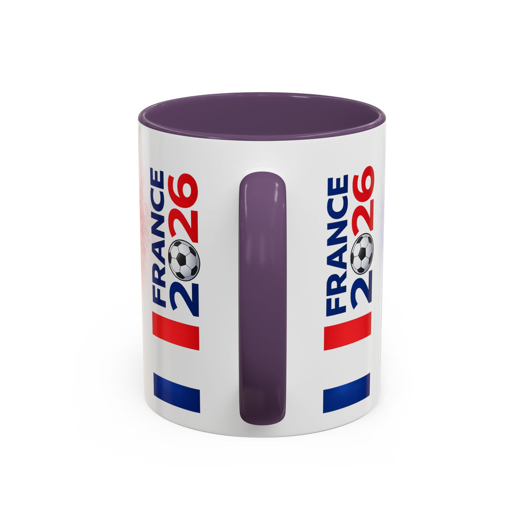 Soccer 2026 Commemorative Mug — France Accent Coffee Cup (11/15oz)