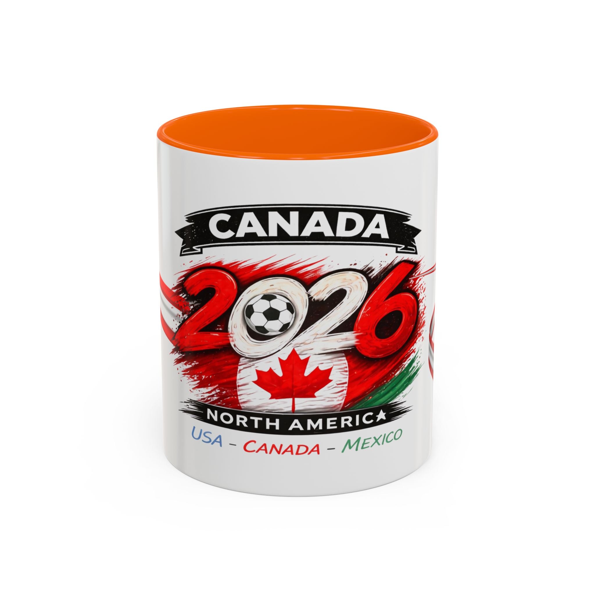 Canada 2026 Soccer Cup Mug — North America USA-Canada-Mexico Cup Coffee Mug
