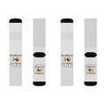 Cozy Fall 'Give Me Coffee & Cuddles' Sublimated Socks