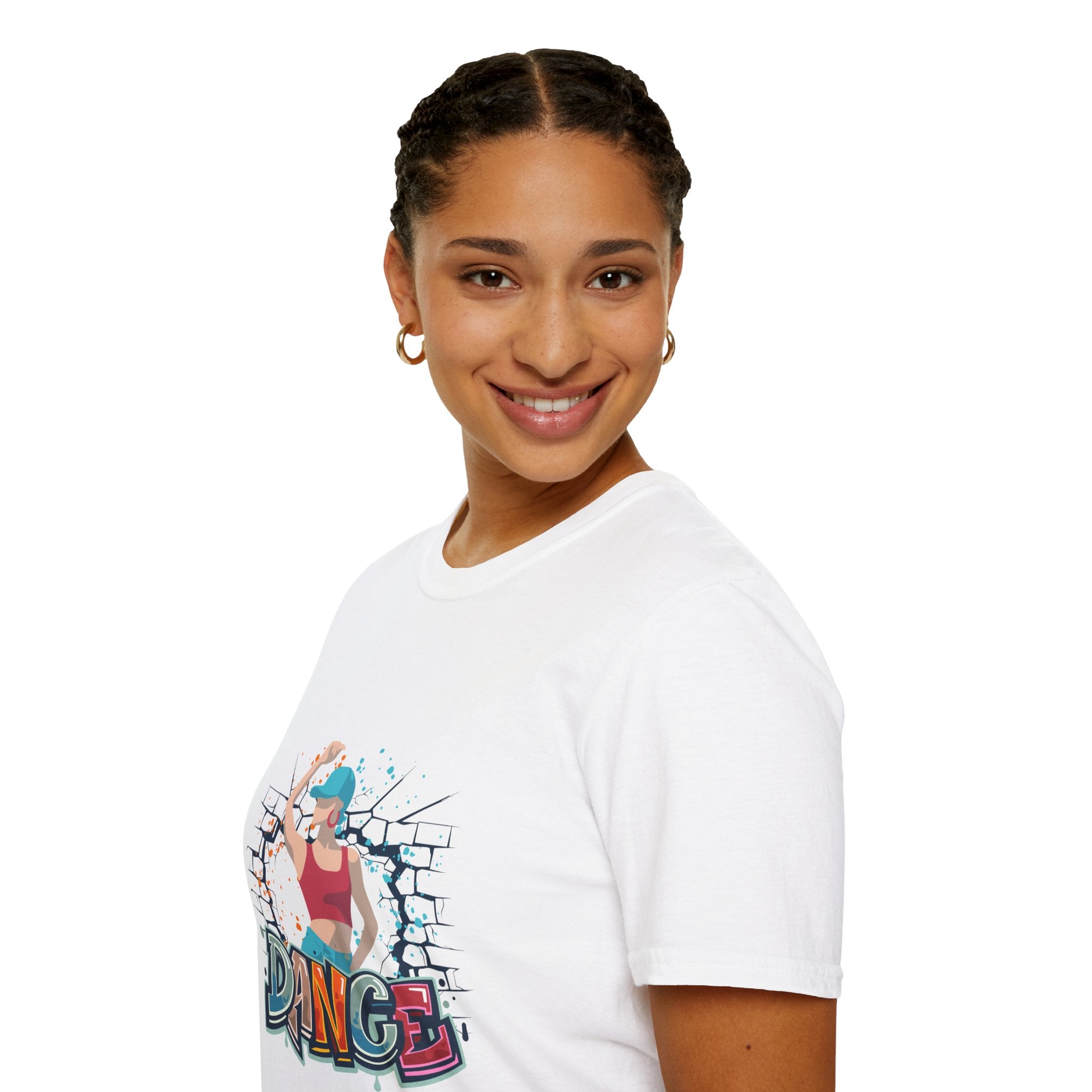 Dance Graffiti T-Shirt — Urban Street Dancer Graphic Tee