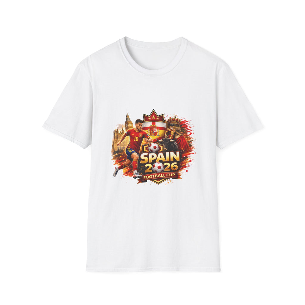 Spain 2026 Football T-Shirt – Spain National Team Soccer Fan Tee