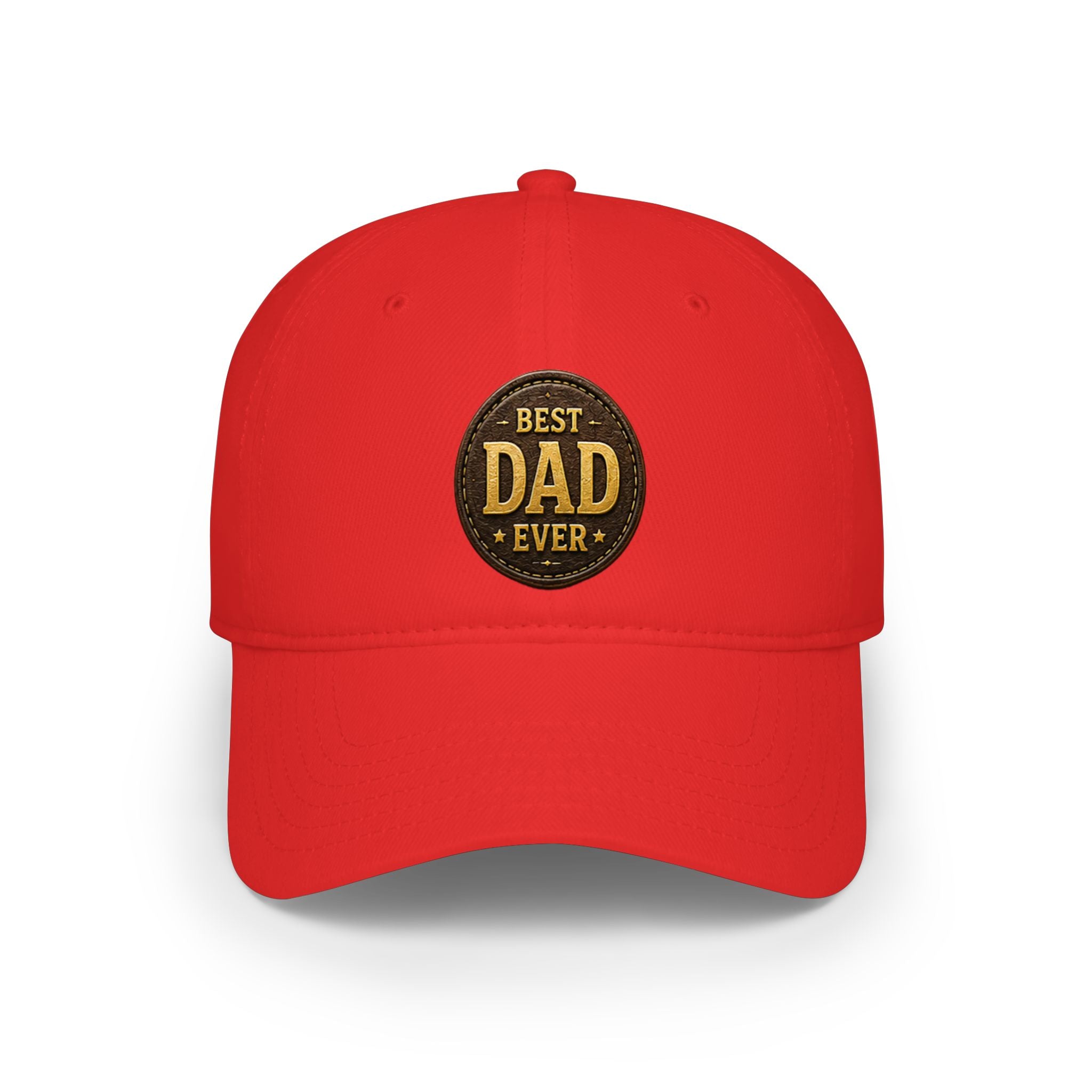 Best Dad Ever Baseball Cap - Low Profile Dad Hat for Father’s Day Gift