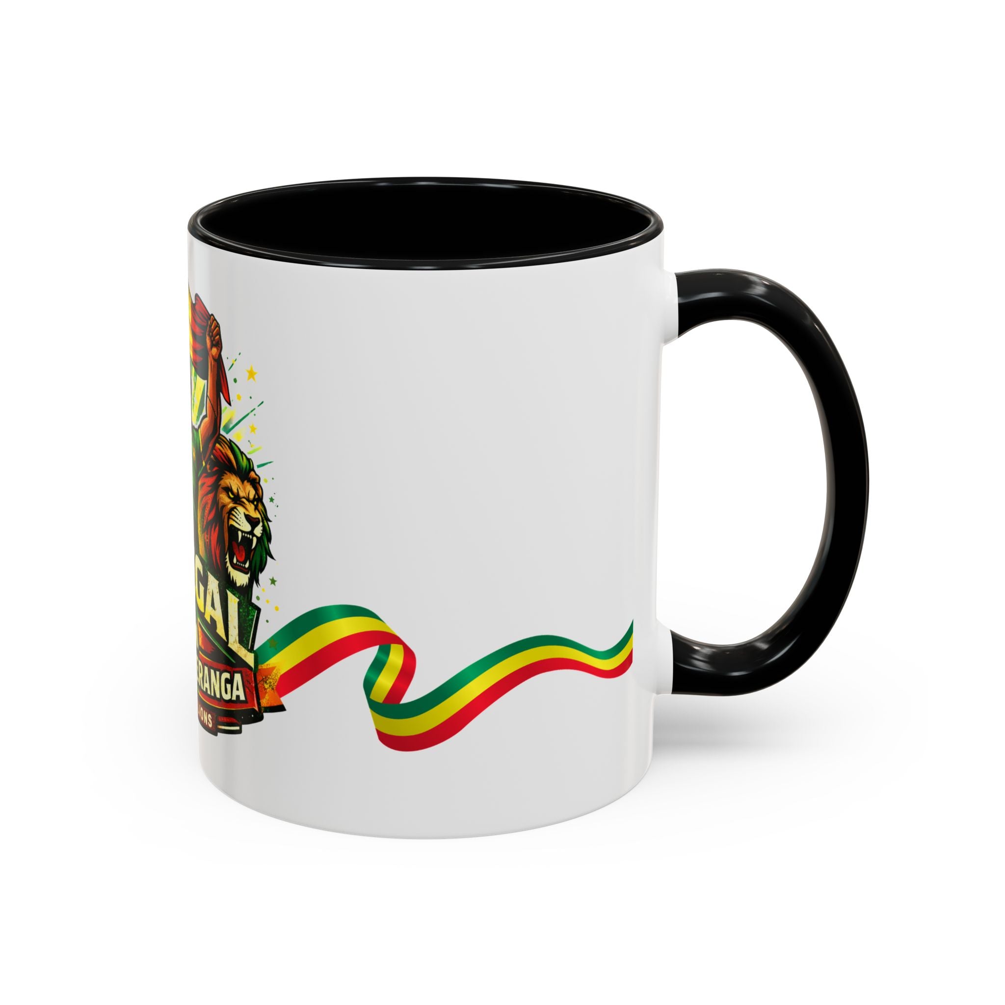 Senegal Lions of Teranga Coffee Mug – 11/15oz Accent Mug (Fear The Lions)