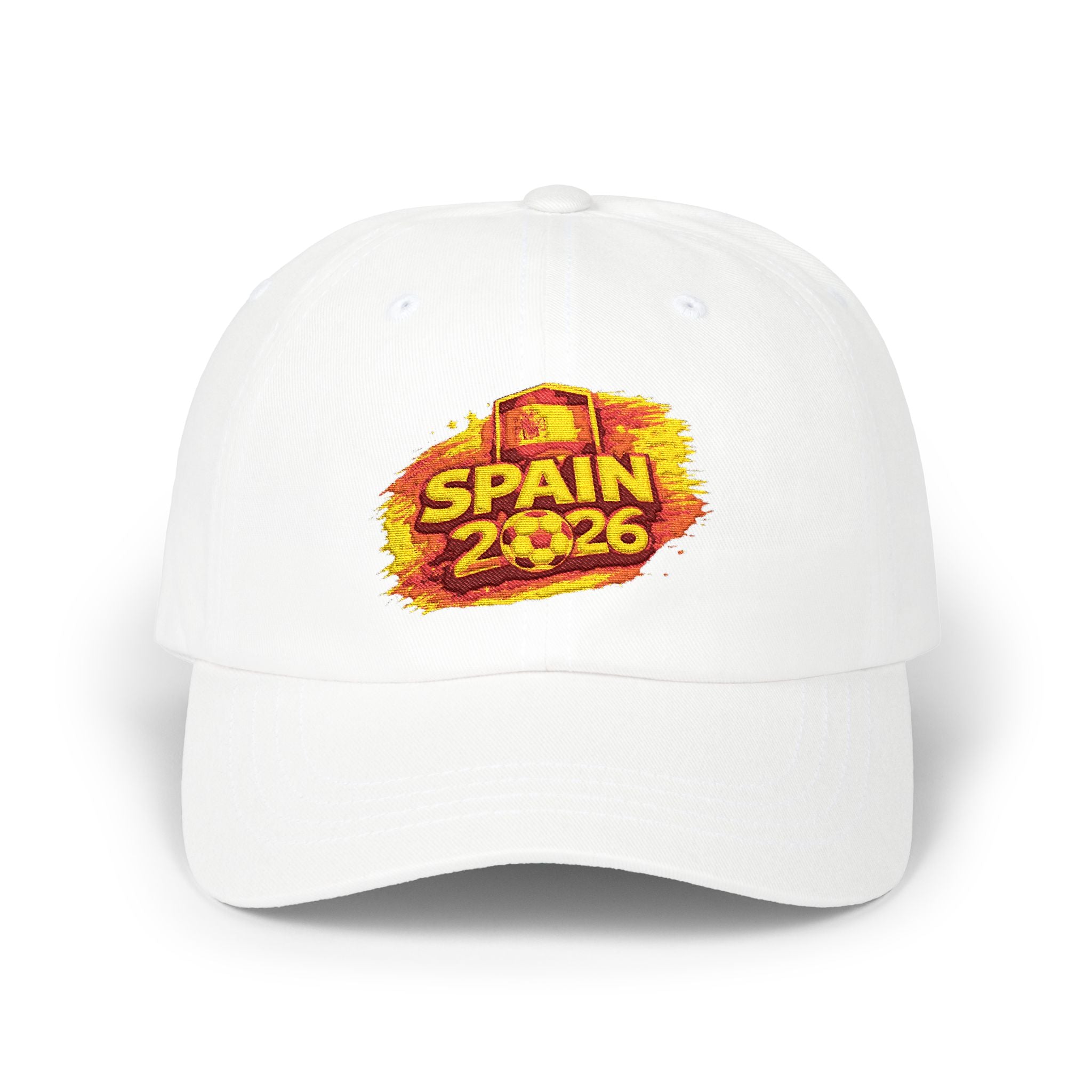 Spain 2026 Dad Cap – Embroidered Travel Souvenir Baseball Hat