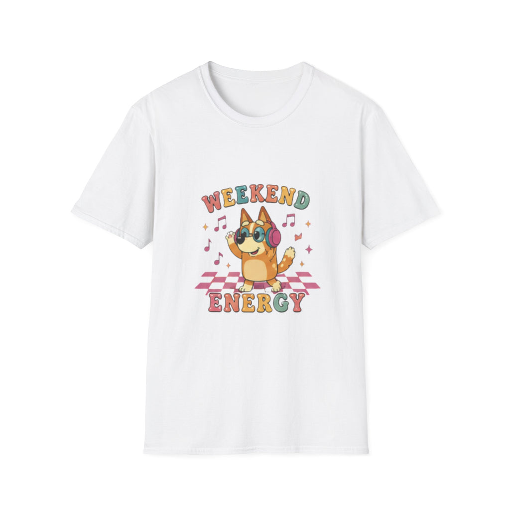 T-Shirt — Weekend Energy Cute Corgi Graphic Tee