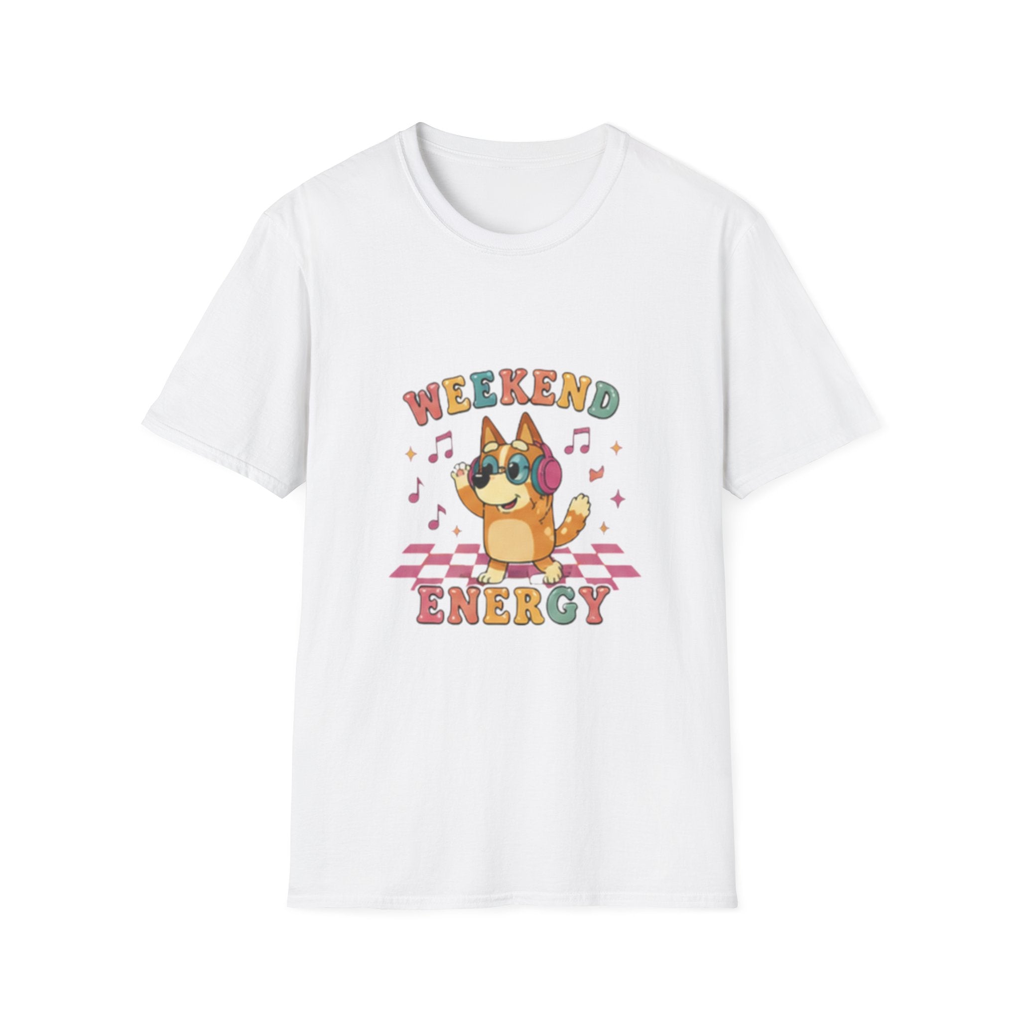 T-Shirt — Weekend Energy Cute Corgi Graphic Tee