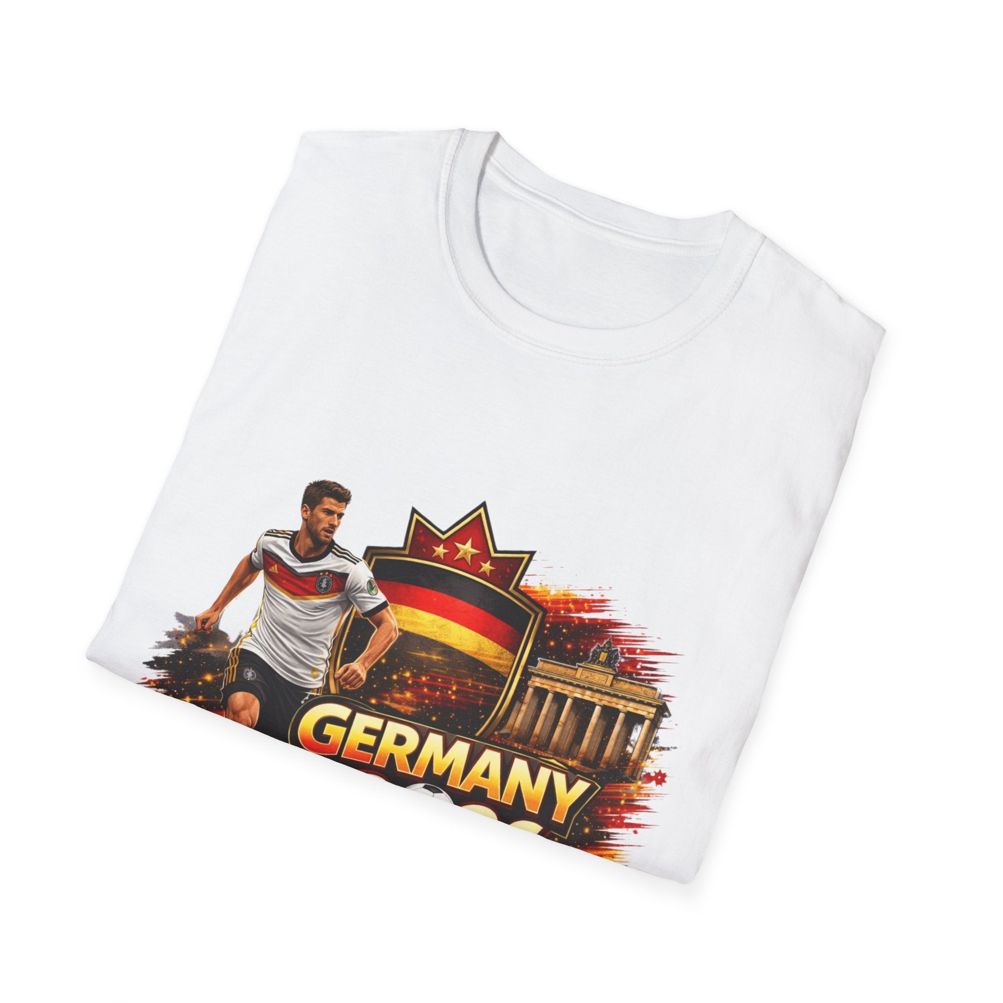 Germany 2026 Football Cup T-Shirt — Cup Soccer Fan Tee with German Flags