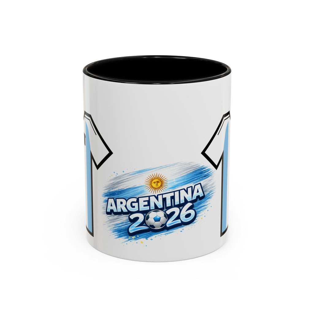 Argentina 2026 Soccer Mug – Blue/White Jersey Coffee Cup