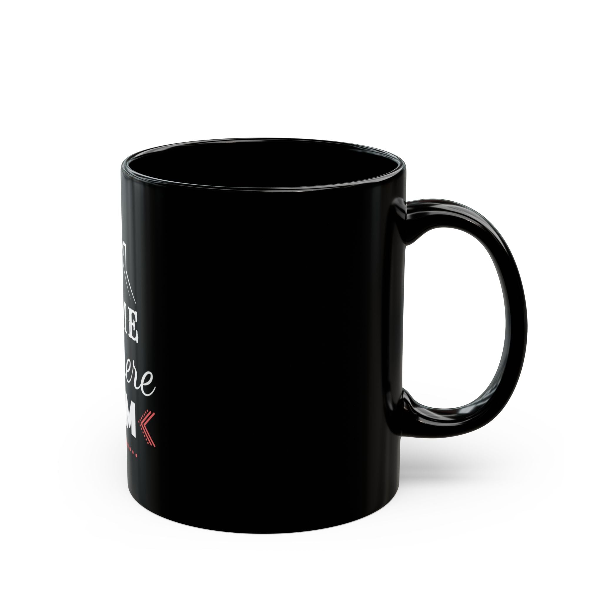 Home Is Where Mom Is Coffee Mug – Mother's Day Black Ceramic Mug