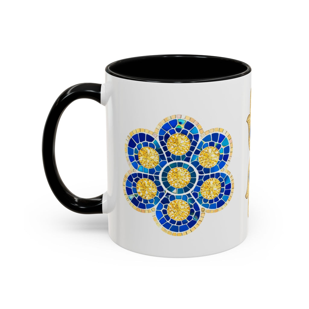 Evil Eye Hamsa Accent Coffee Mug