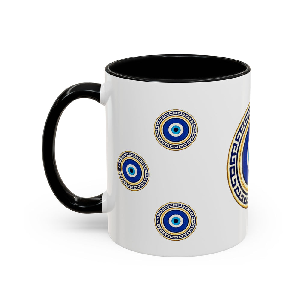 Evil Eye Accent Coffee Mug