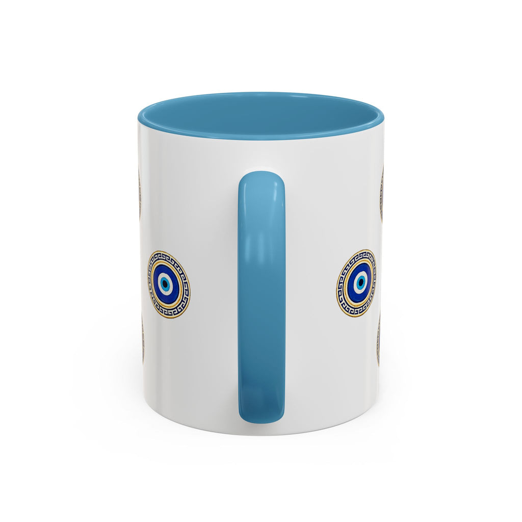Evil Eye Accent Coffee Mug