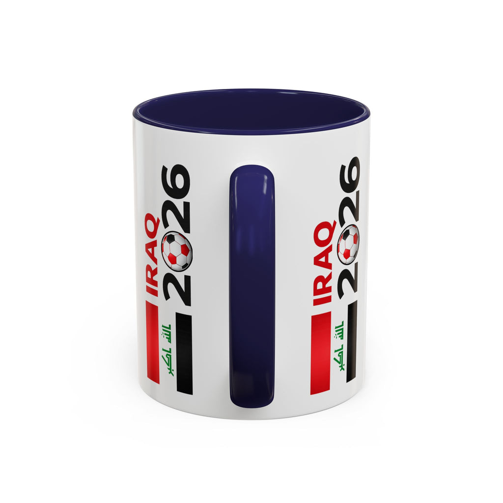 Iraq 2026 Accent Coffee Mug — Arabic Pride Flag Design