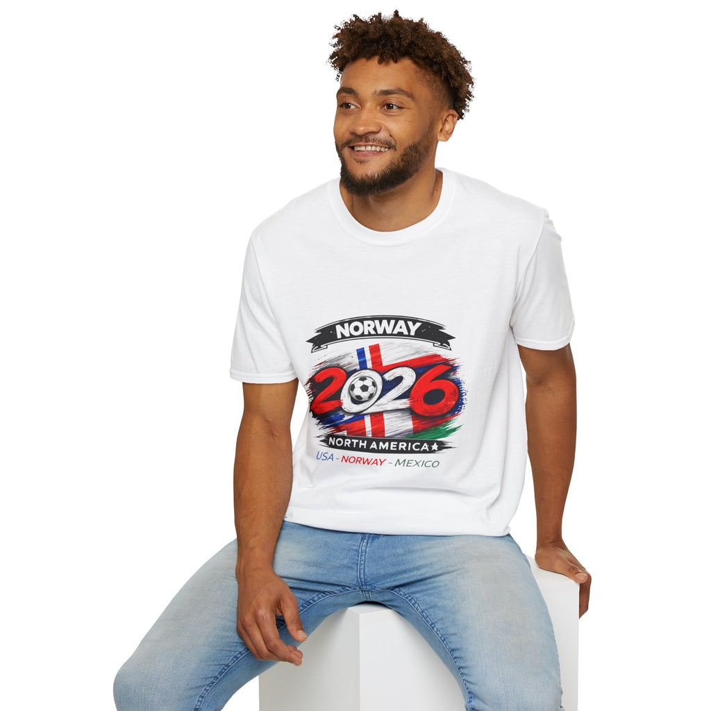 Norway 2026 Soccer T-Shirt — North America Qualifiers Fan Tee