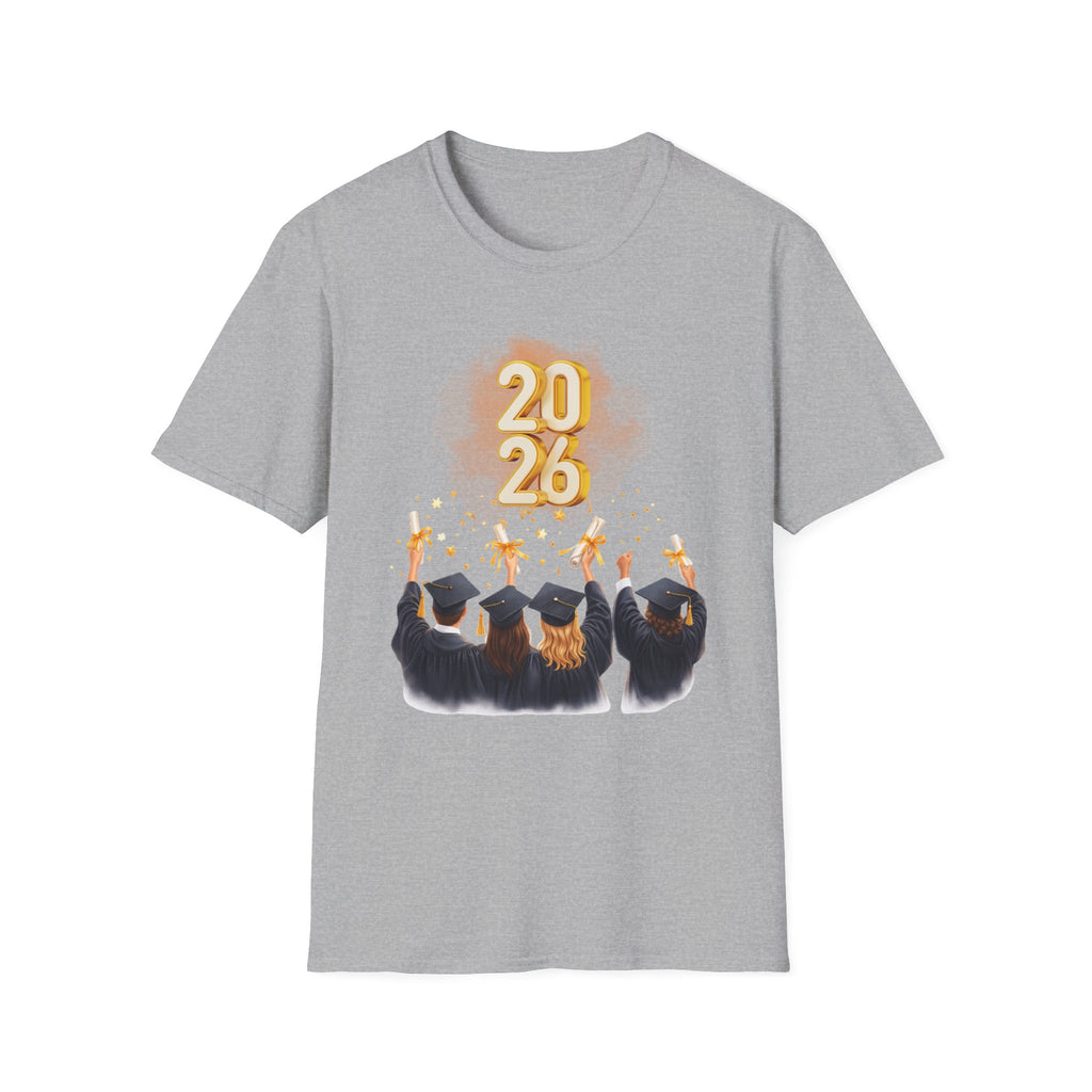 2026 Graduation T-Shirt – Class of 2026 Cap Toss Celebration Tee