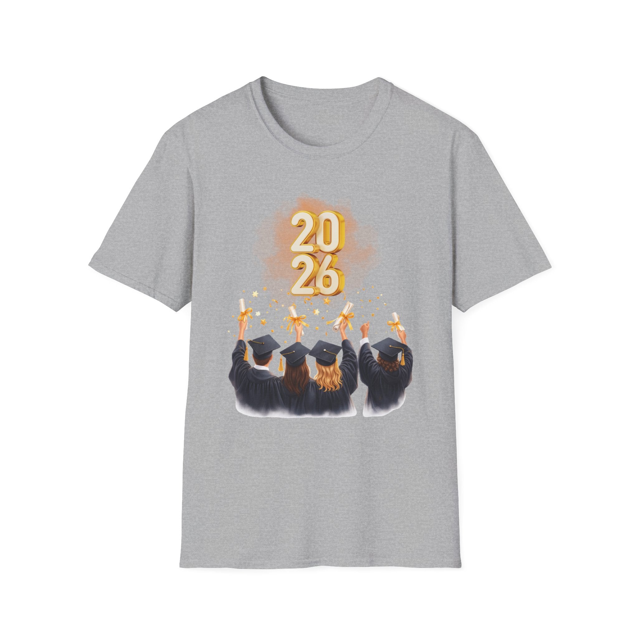 2026 Graduation T-Shirt – Class of 2026 Cap Toss Celebration Tee