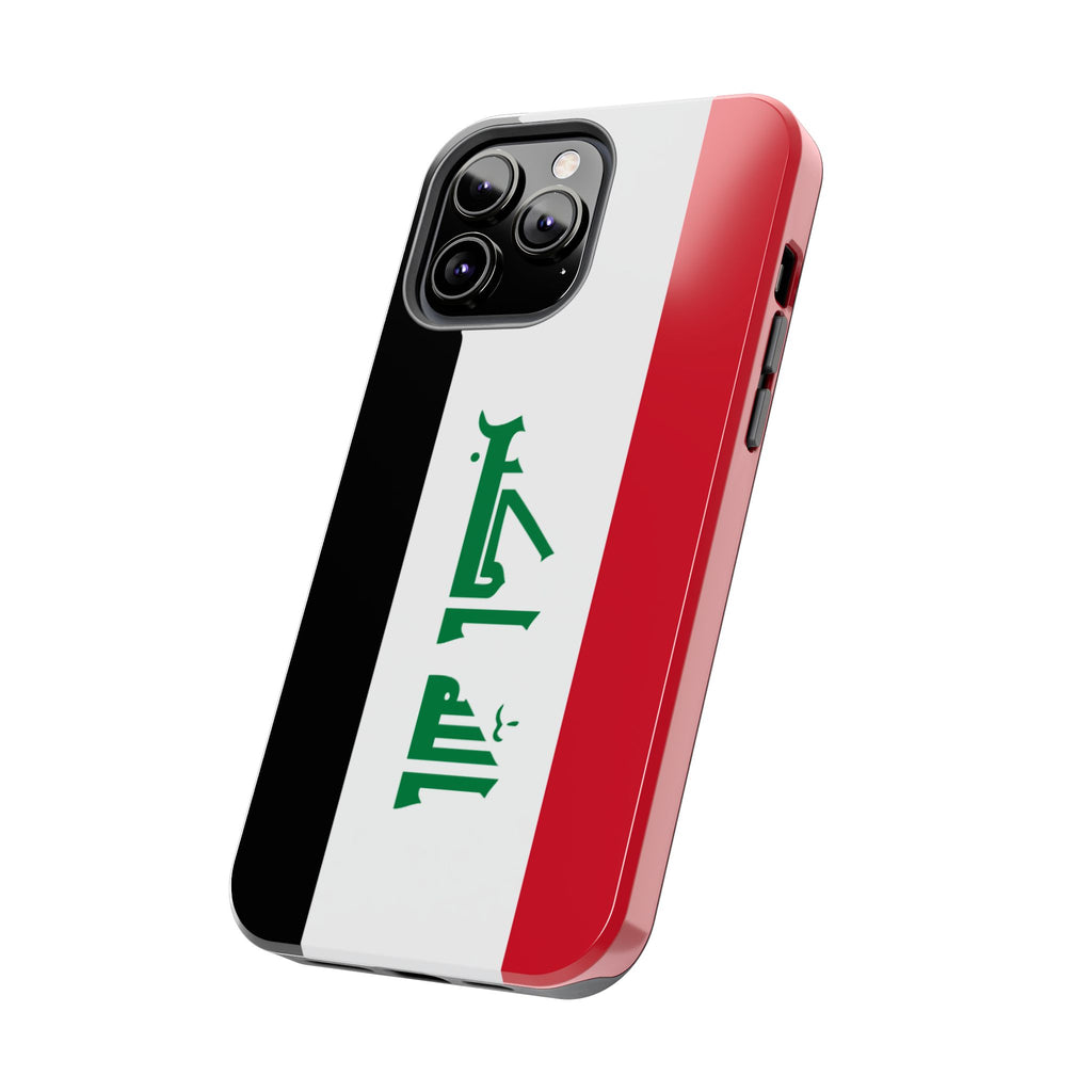 Iraq Flag Tough Phone Case — Durable Patriotic iPhone/Android Cover