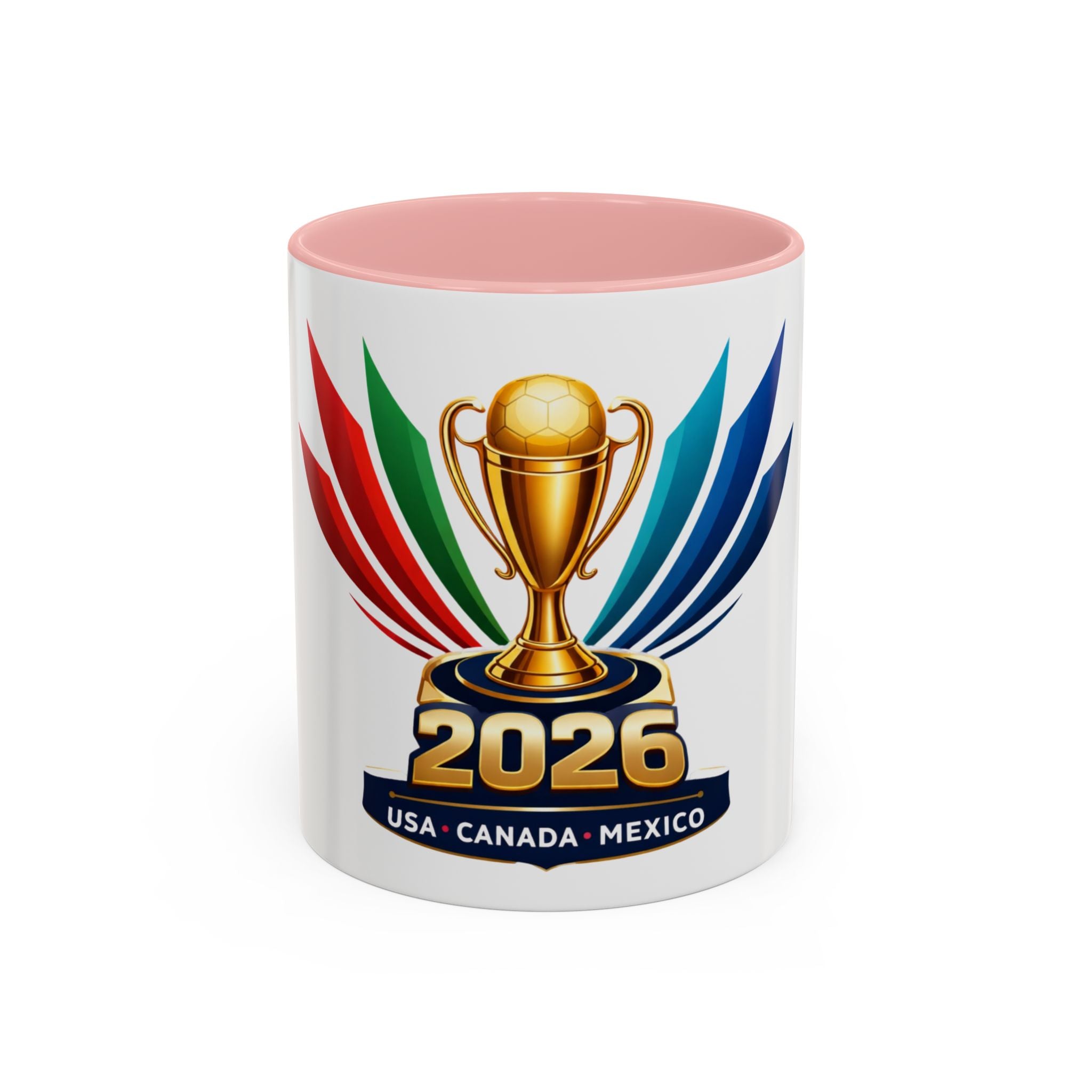 2026 Championship Coffee Mug — USA Canada Mexico Tournament Trophy Accent
