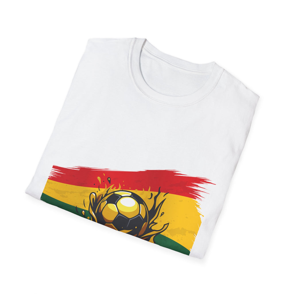 Ghana Flag Soccer Trophy T-Shirt