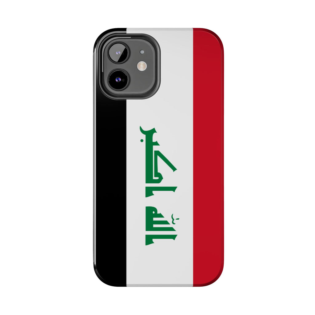 Iraq Flag Tough Phone Case — Durable Patriotic iPhone/Android Cover