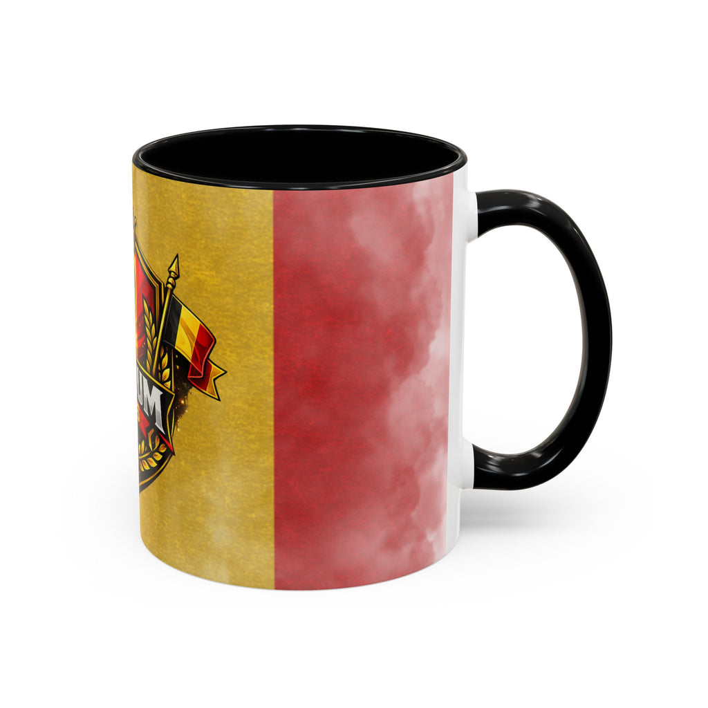 Belgium 2026 Soccer Crest Coffee Mug — Cup Fan Gift (11/15oz)