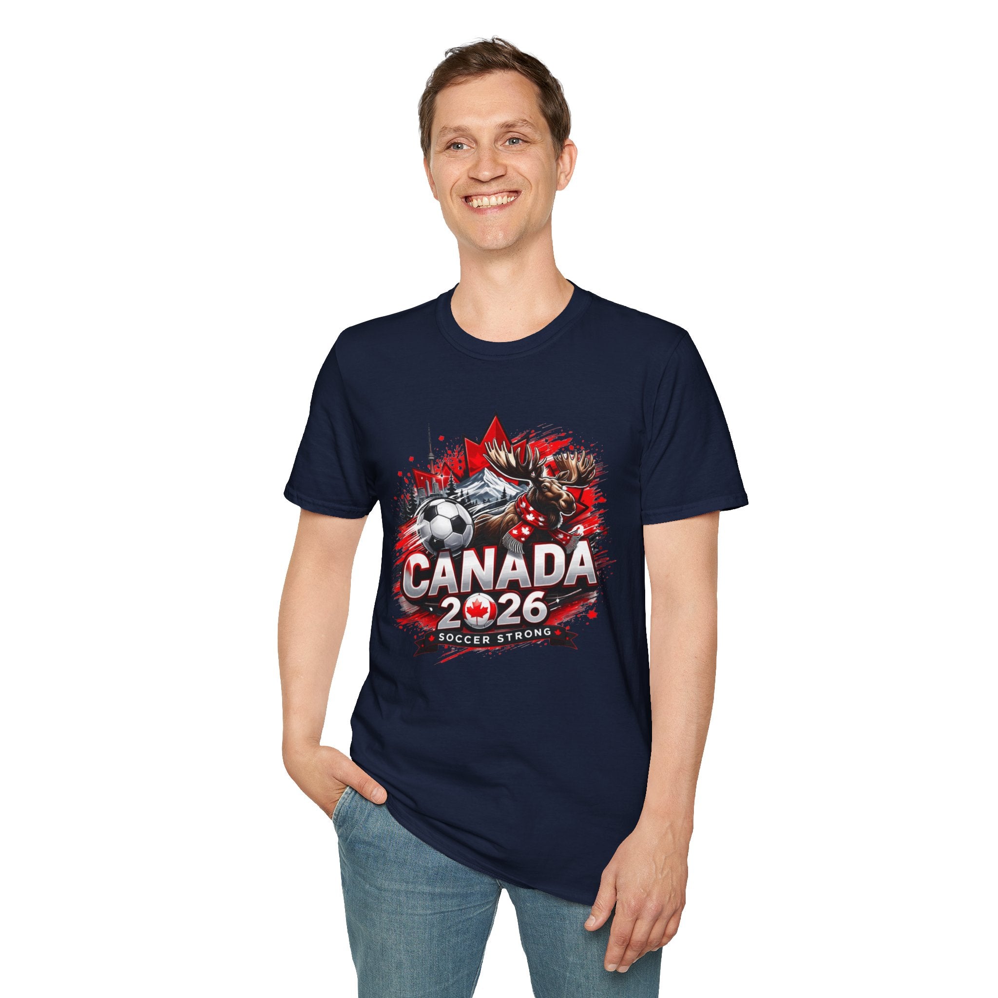 Canada 2026 Soccer T-Shirt — Canada Soccer Strong Fan Tee