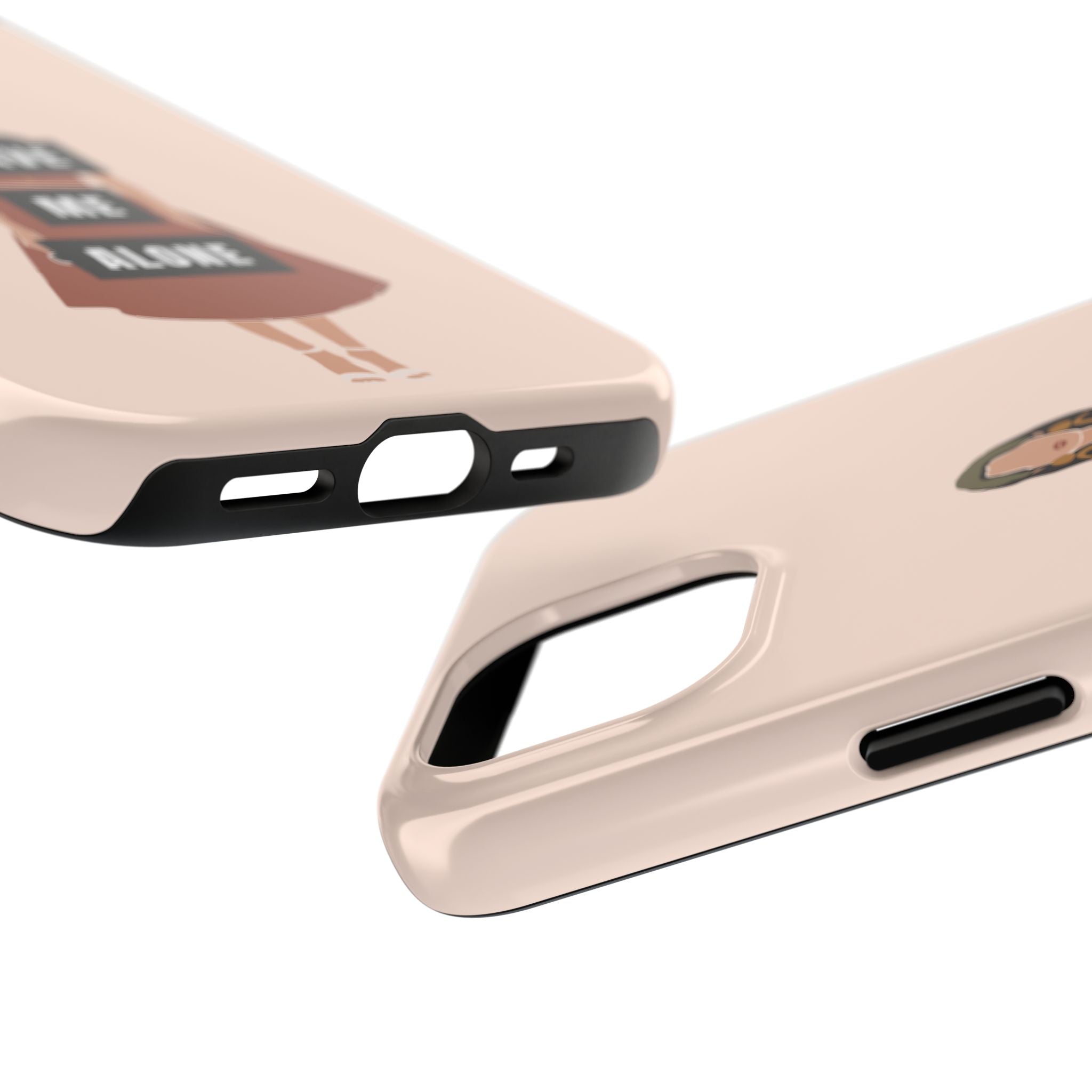 Leave Me Alone Phone Case — Tough Protective iPhone Case with Bold Statement Design