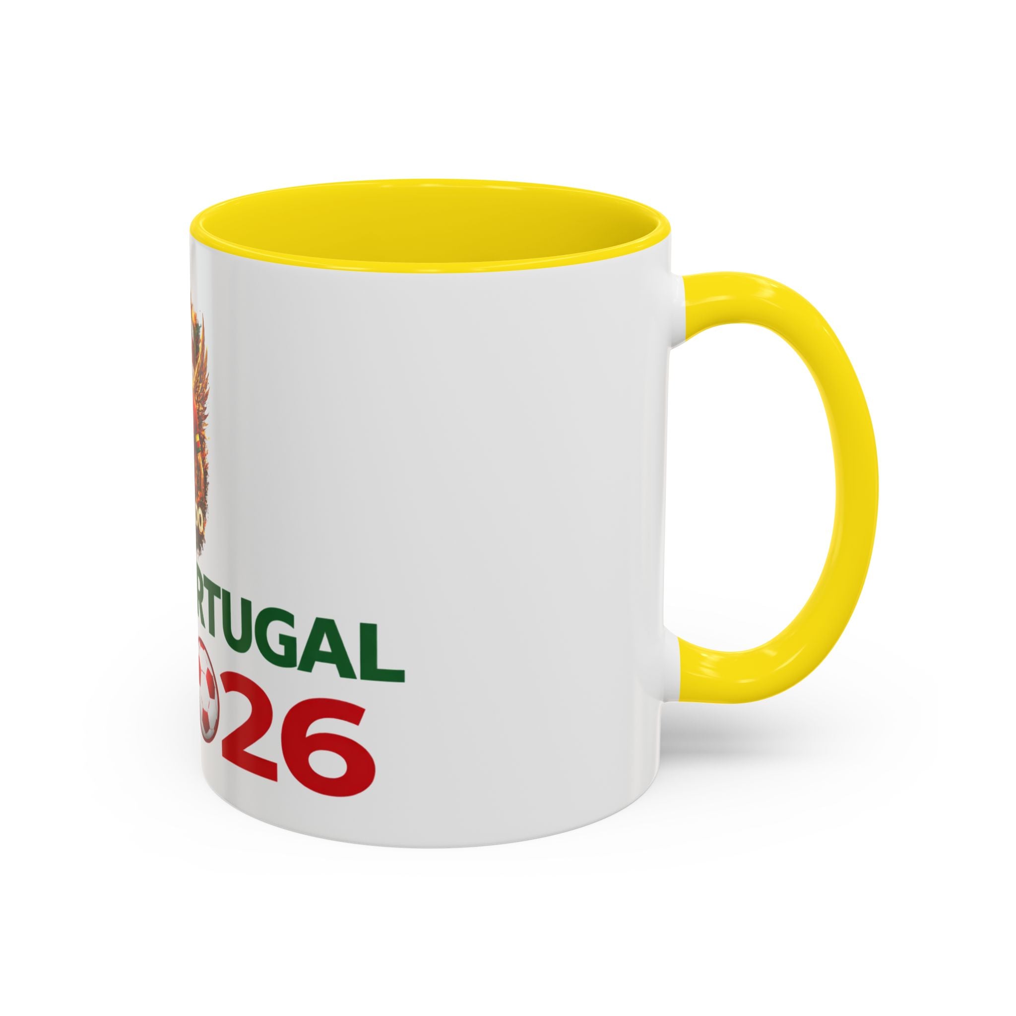 Portugal 2026 Coffee Mug — Soccer Fan Accent Mug (11/15oz)